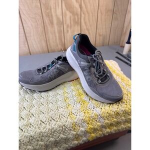 Ryka Women's Gray Teal Arch Support Lace‎ Up Athletic Shoes Sneakers Size 8M NEW